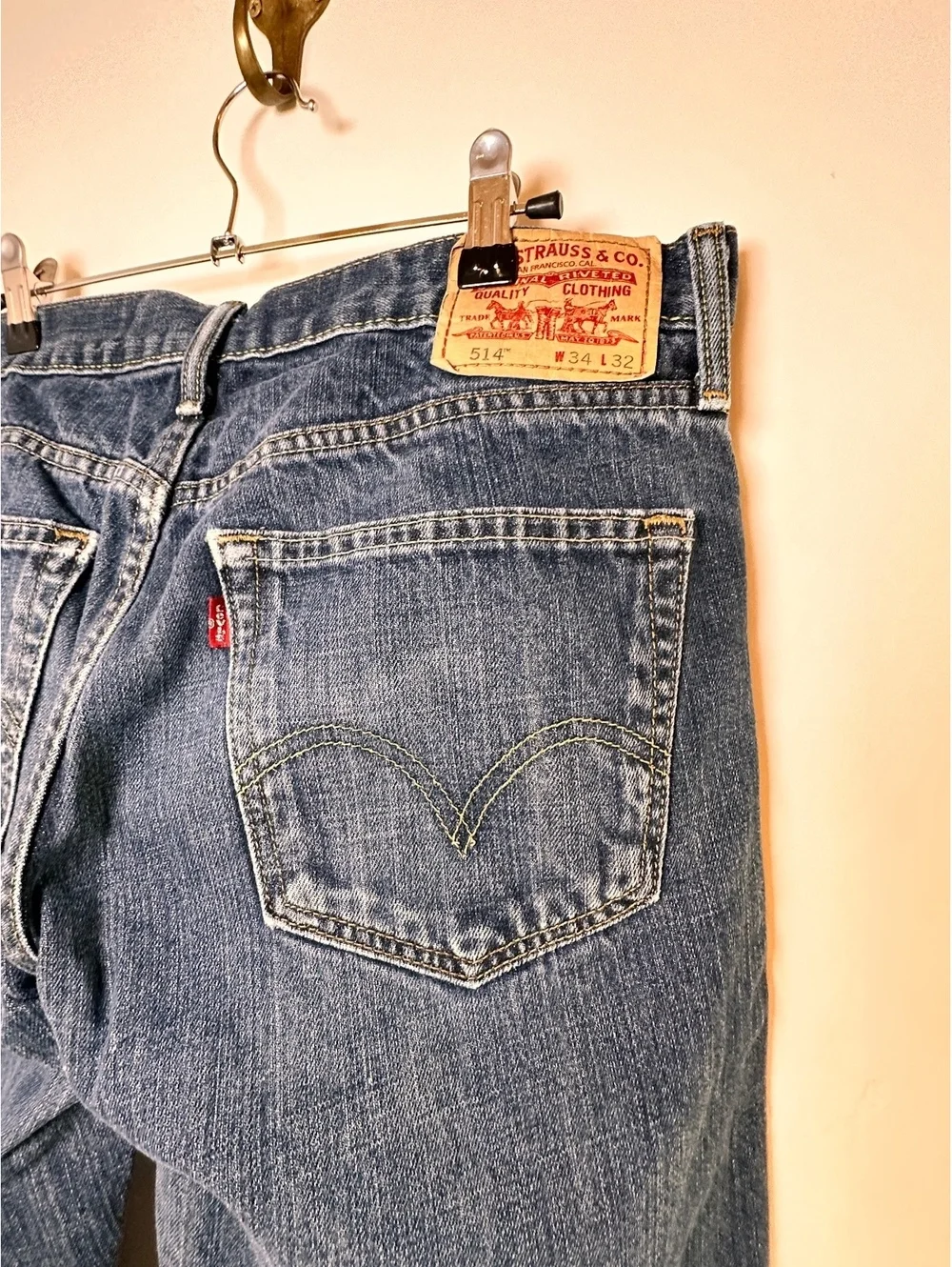 Levi’s 514 Slim Straight Men’s Jeans W34 L32